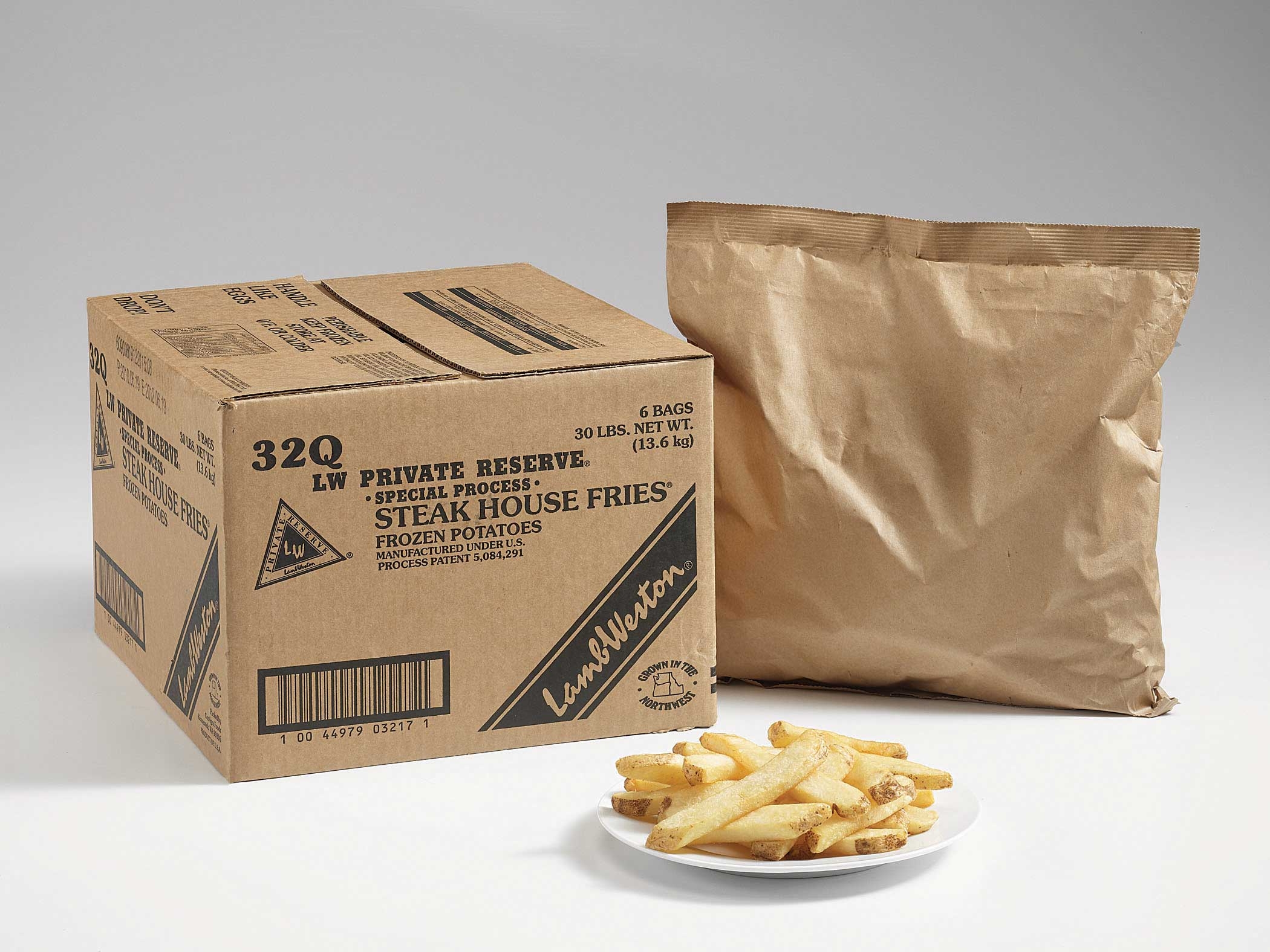 Lamb Weston LW Private Reserve Steak House Potato Fry, 5 Pound -- 6 per case.