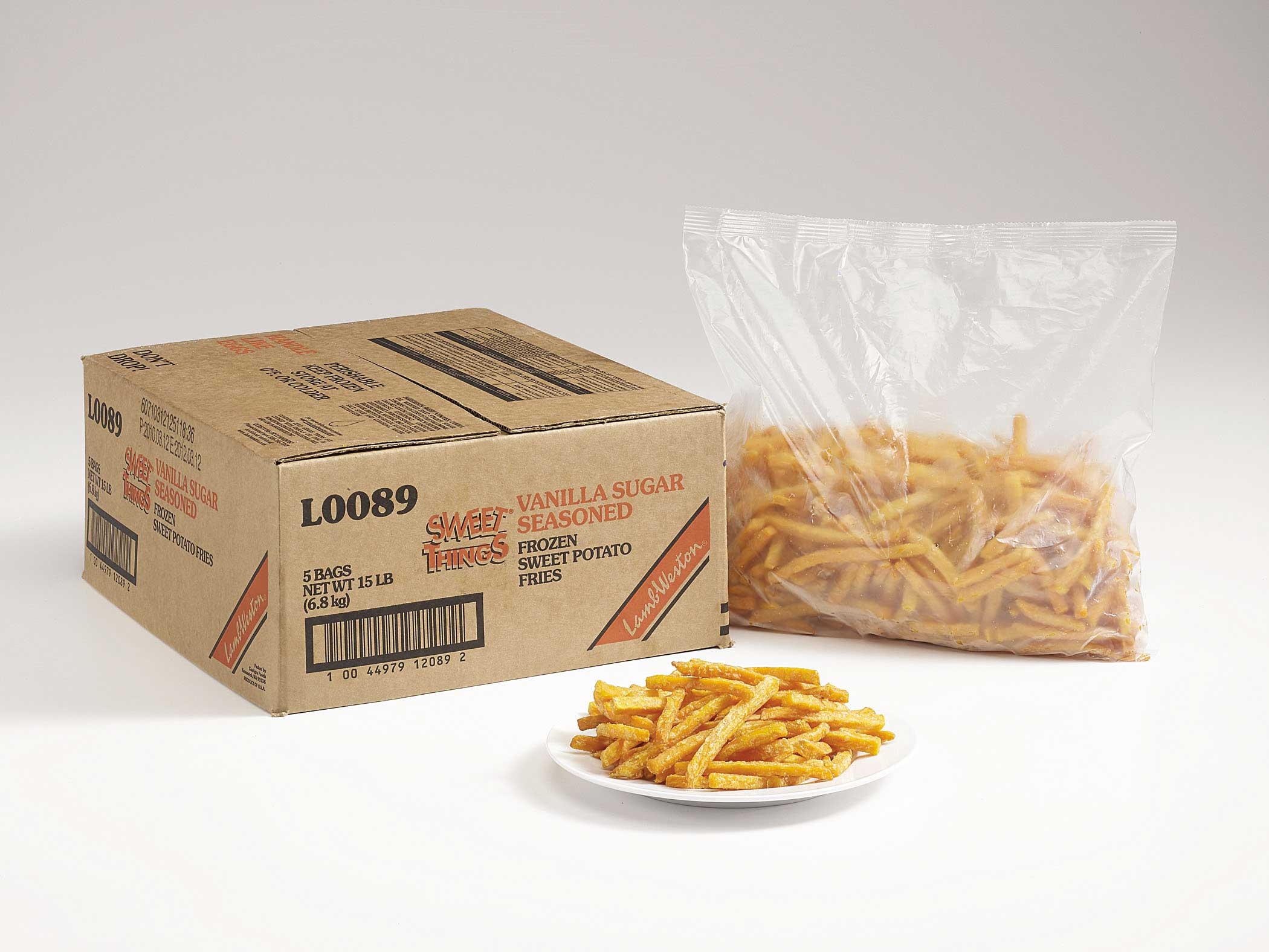 Sweet Things Sweet Potato Vanilla Sugar Fry, 3 Pound -- 5 per case.