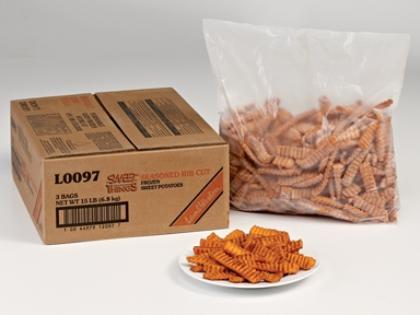 Sweet Things Ribcut Sweet Potato Fry, 5 Pound -- 3 per case.