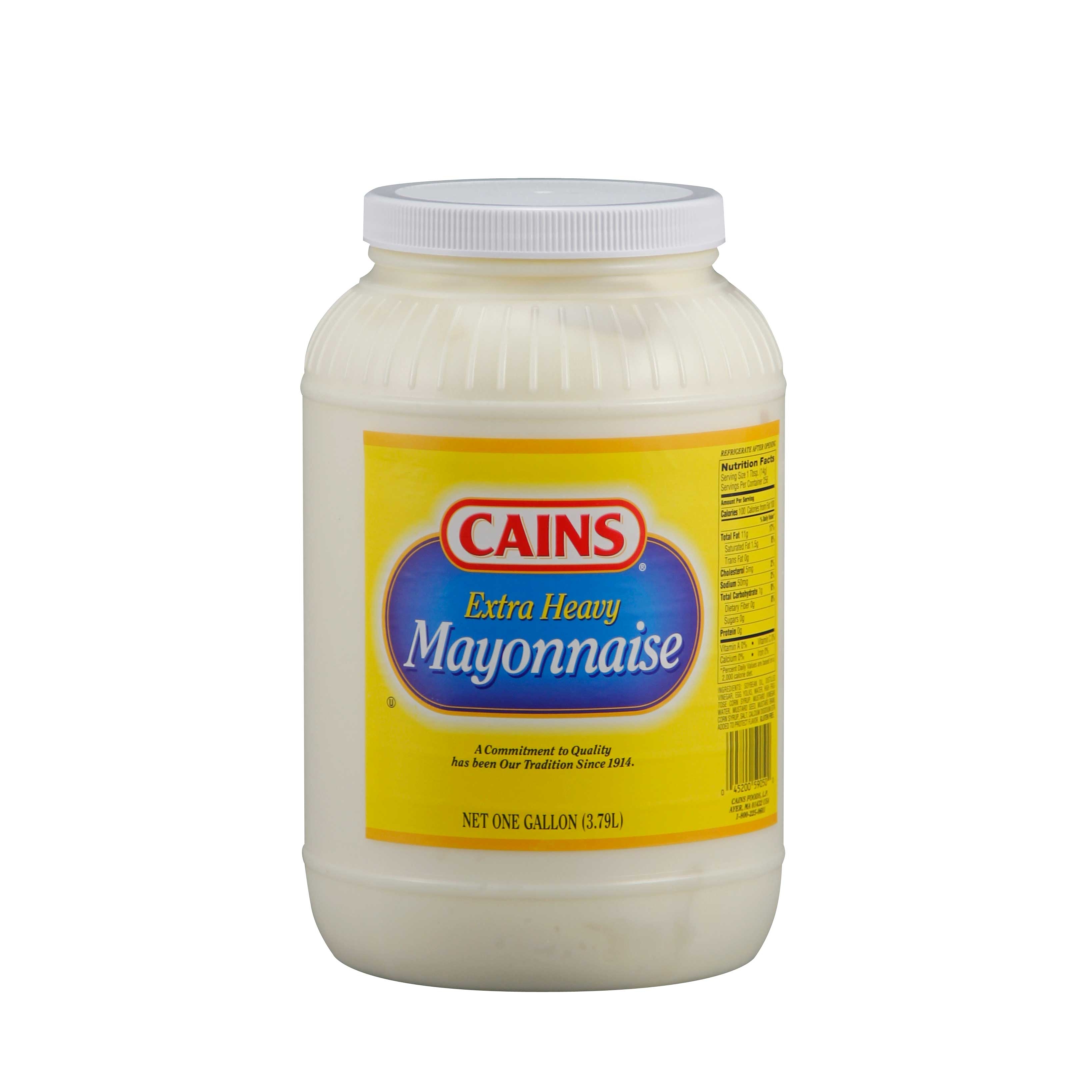 Cains Mayonnaise, 1 Gallon -- 4 per case.