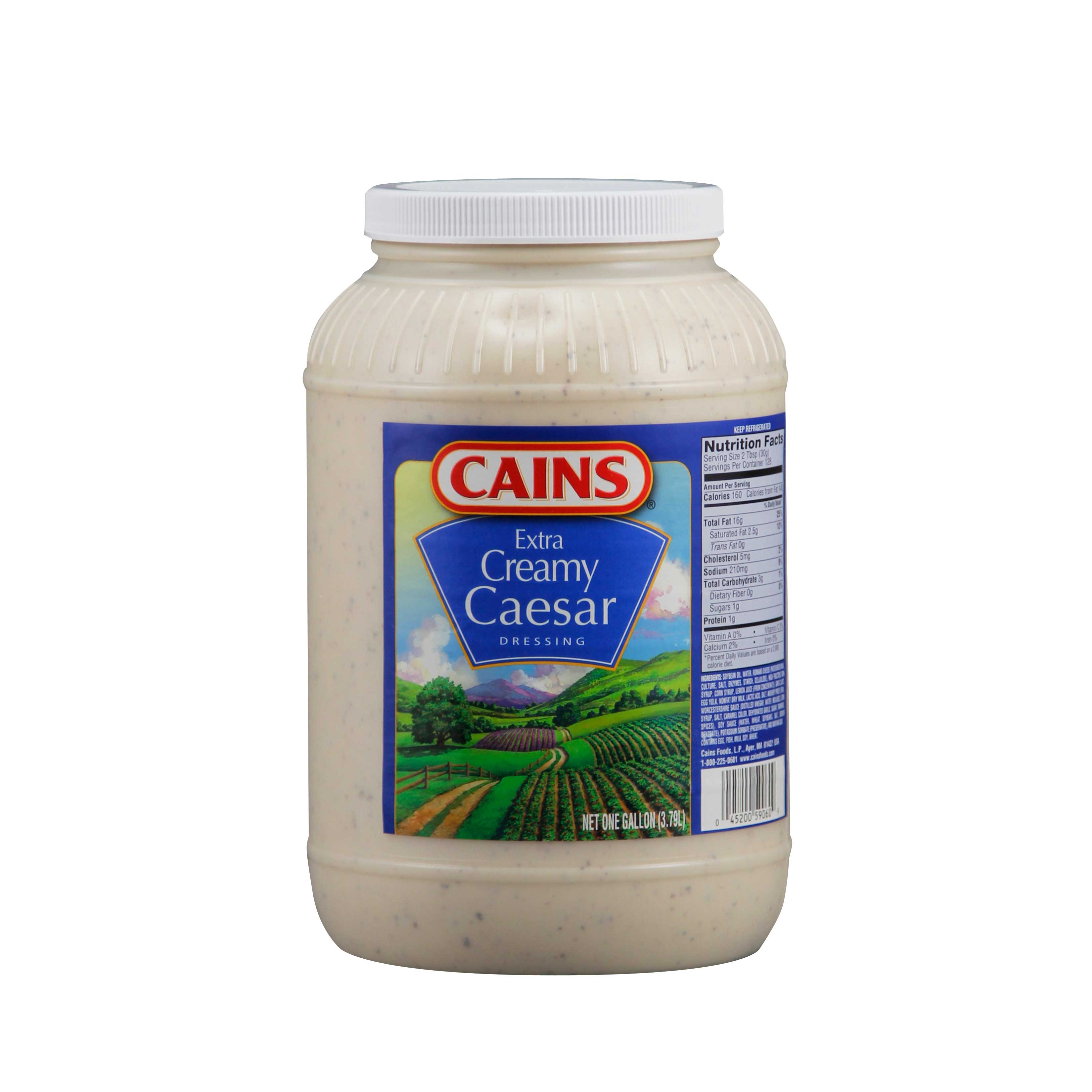 Cains Extra Creamy Caesar Dressing, 1 Gallon -- 4 per case.