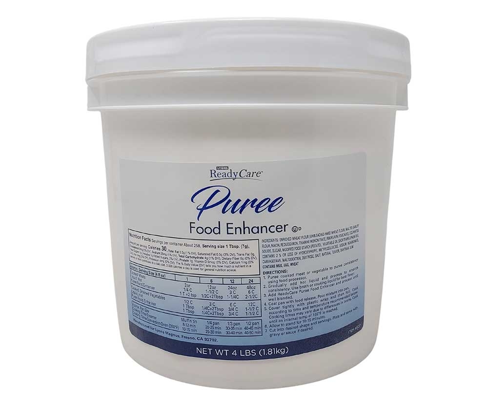 Lyons ReadyCare Puree Food Enhancer, 4 Pound -- 2 per case