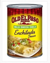 Old El Paso Mild Green Enchilada Sauce, 10 Ounce -- 12 per case.