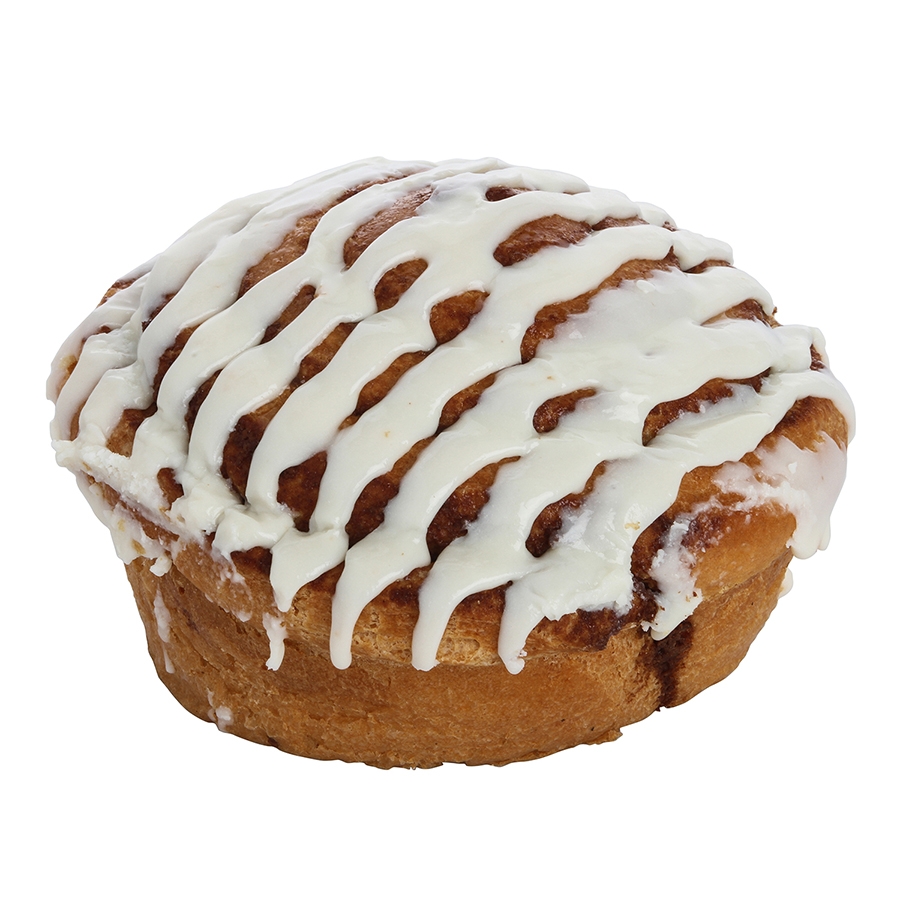 La Francaise Thaw and Sell Cream Cheese Iced Cinnamon Roll, 6 Ounce -- 45 per case.