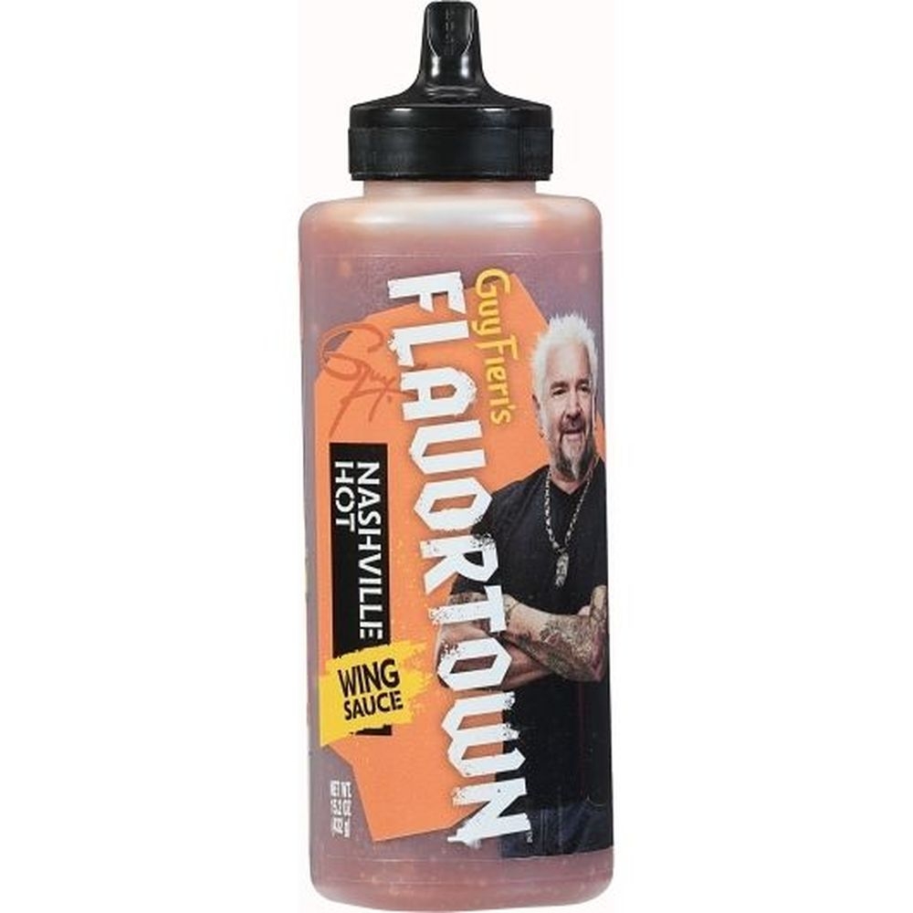 Flavortown Nashville Hot Wing Sauce, 15.2 Ounce -- 6 per case