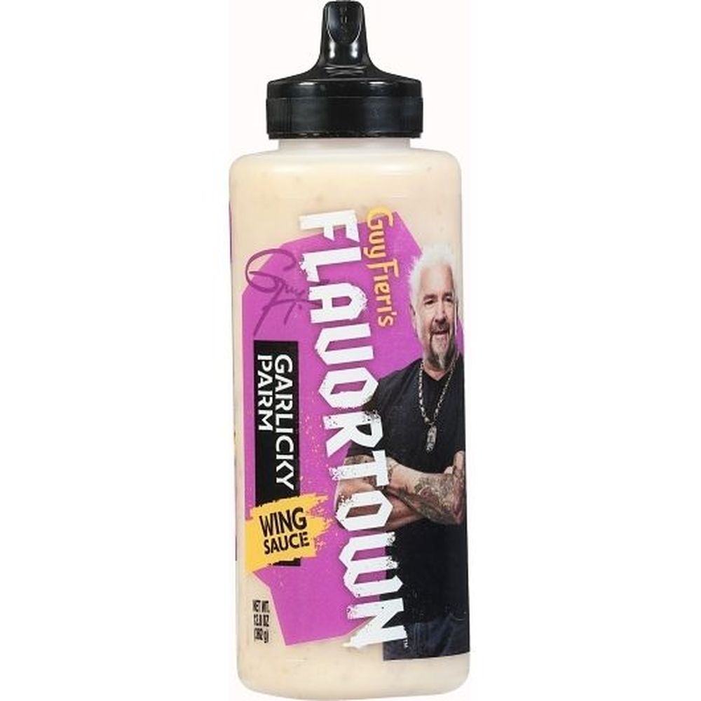 Flavortown Garlic Parmesan Wing Sauce, 12.8 Ounce -- 6 per case