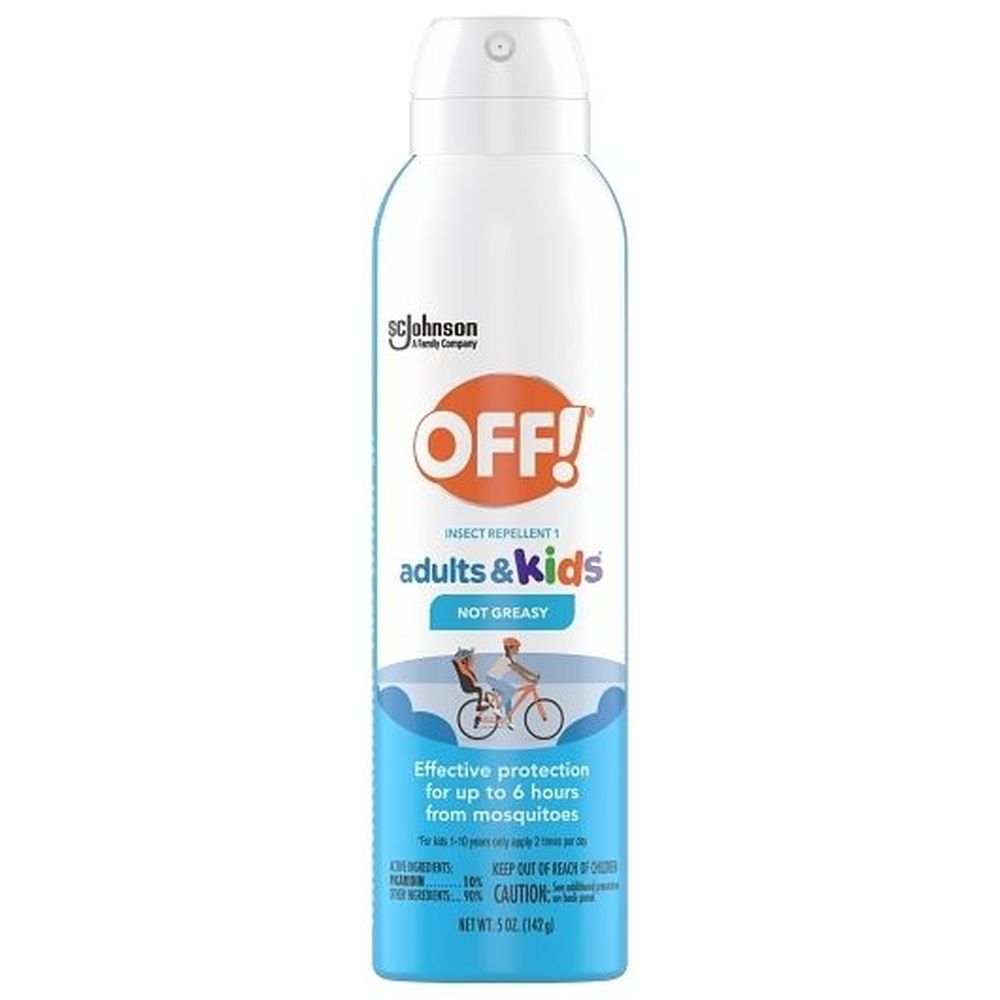 Off Adults and Kids Mosquito Repellent, 5 Ounce Aerosol -- 12 per case