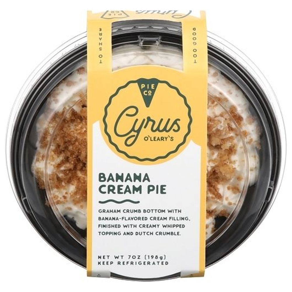 Cyrus Olearys Mini Banana Cream Pie, 0.44 Pound -- 8 per case