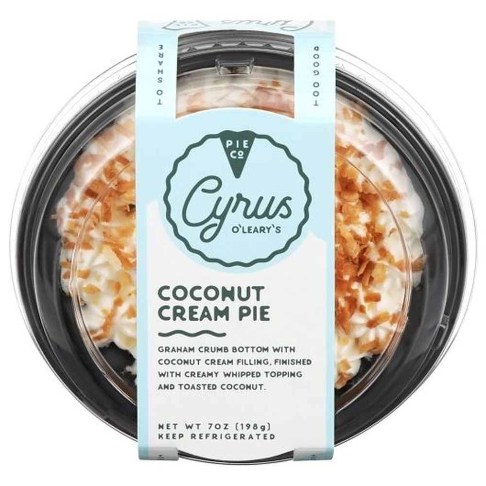 Cyrus Olearys Mini Coconut Cream Pie, 0.44 Pound -- 8 per case