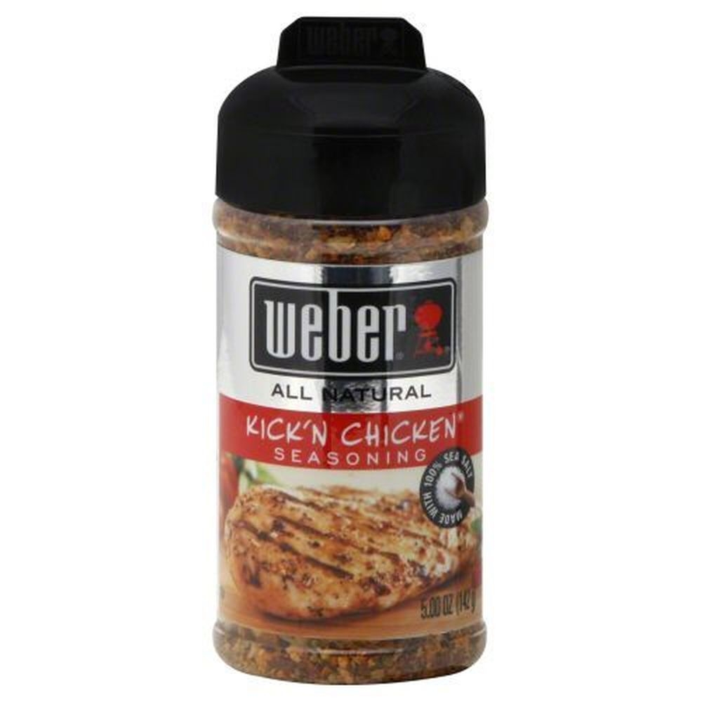 Weber Kickn Chicken Seasoning, 5 Ounce -- 6 per case