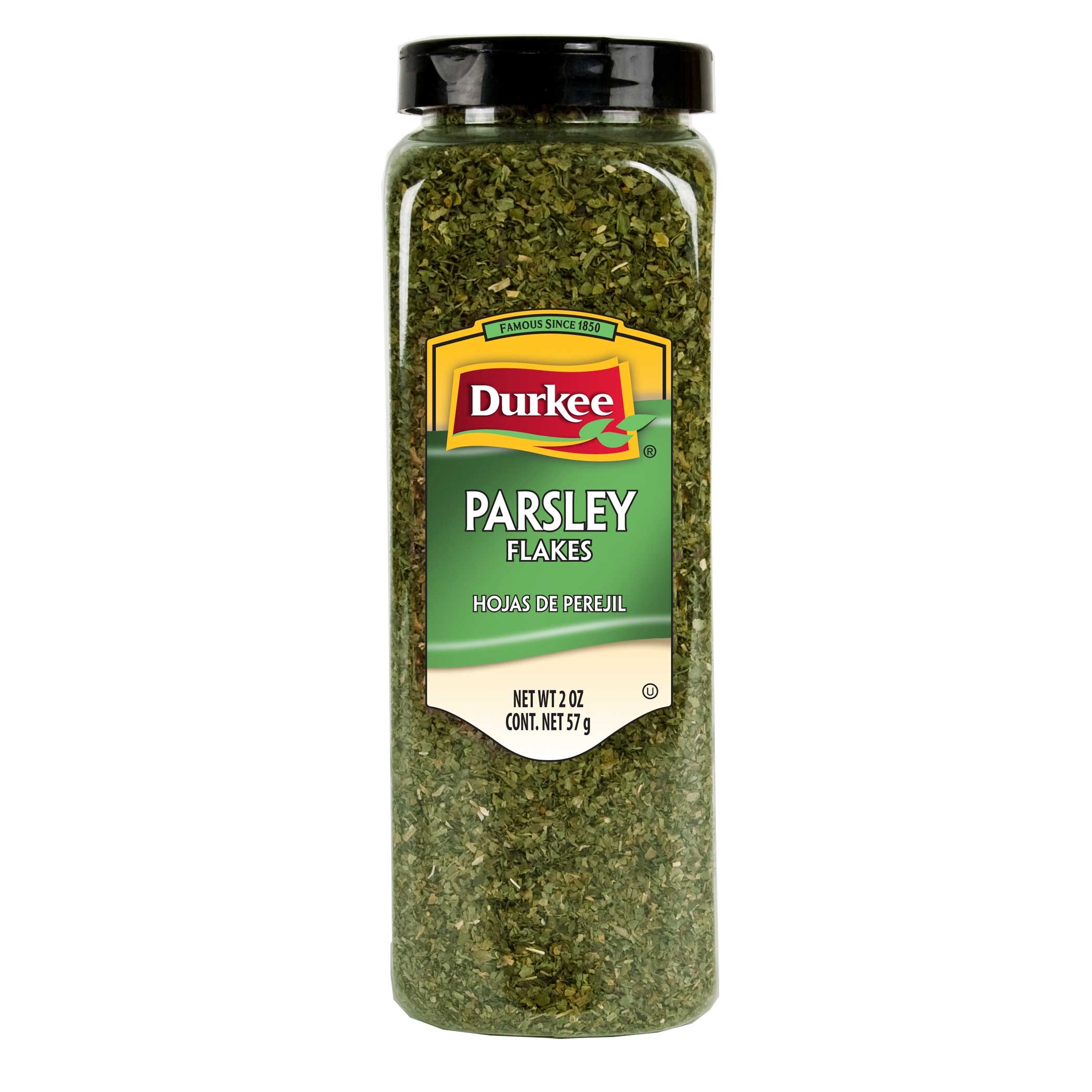 Durkee Parsley Flakes - 2 oz. container, 6 per case