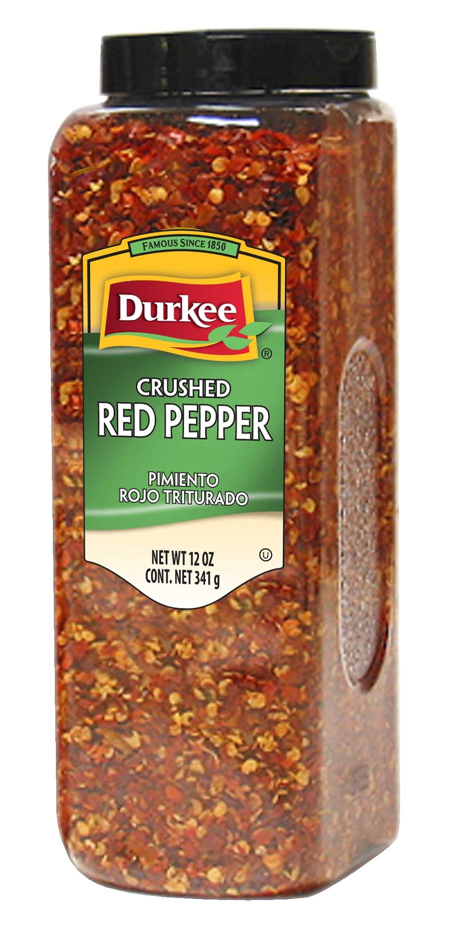 Durkee Crushed Red Pepper - 12 oz. container, 6 per case