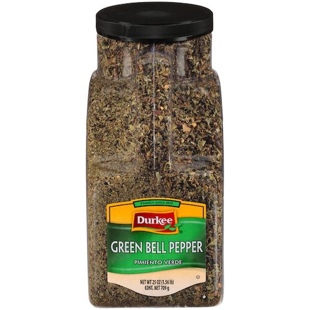 Durkee Green Bell Peppers, 25 Ounce