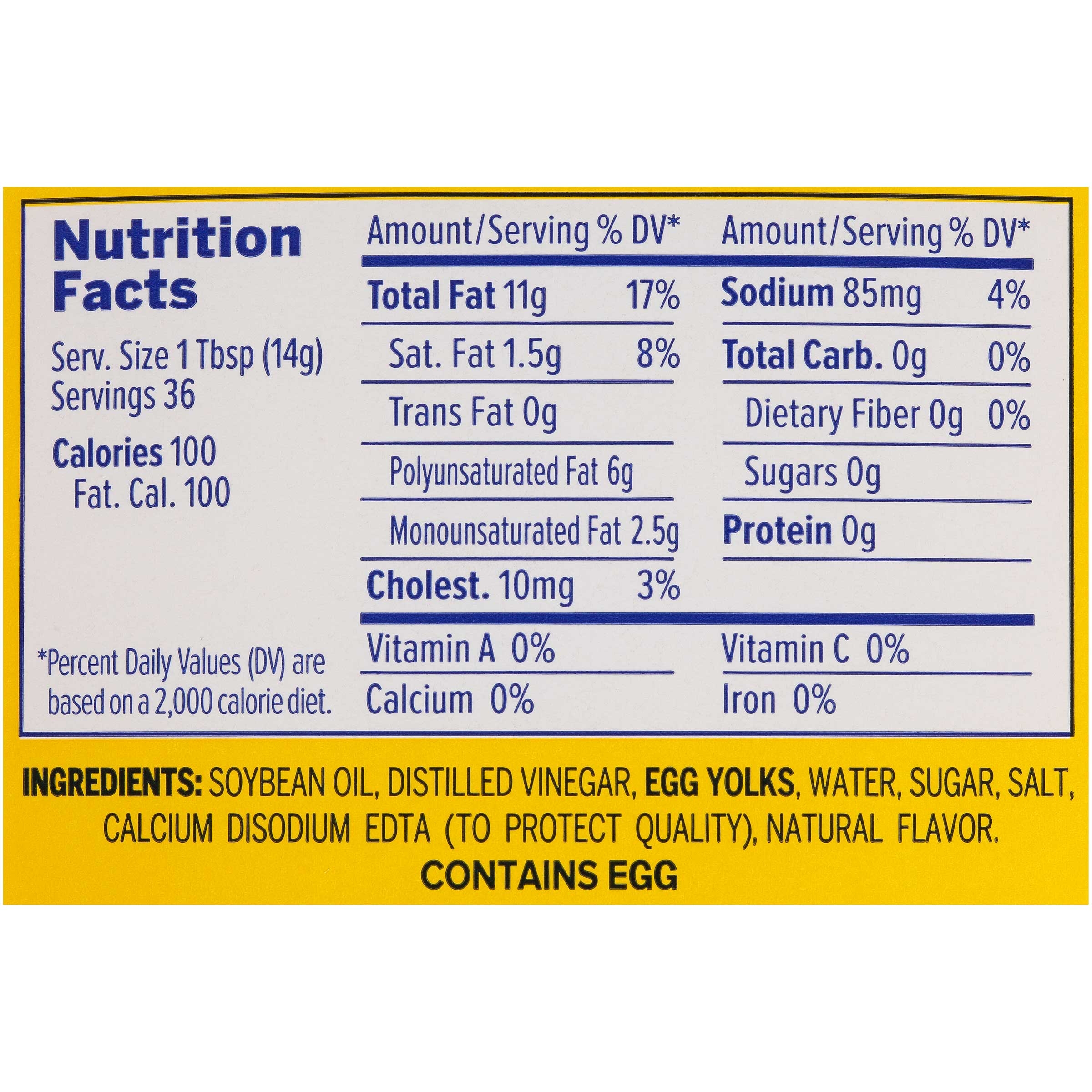 Blue Plate Mayonnaise, 18 Ounce -- 12 per case.