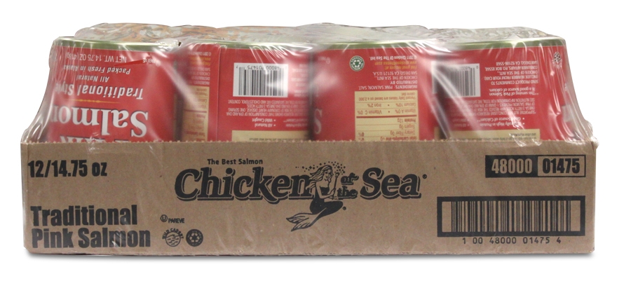 Chicken Of The Sea Traditional Pink Salmon, 14.75 Ounce -- 12 cans per case.