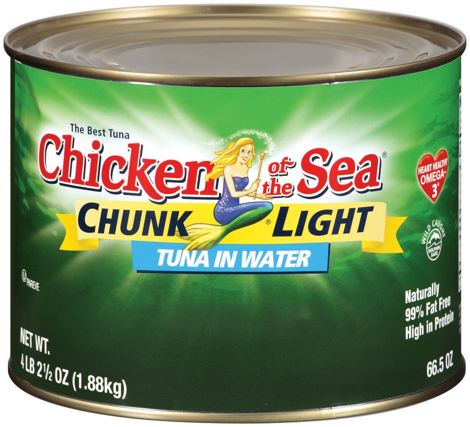 Chicken of The Sea Chunk Light Tuna in Water, 66.5 Ounce -- 6 per case