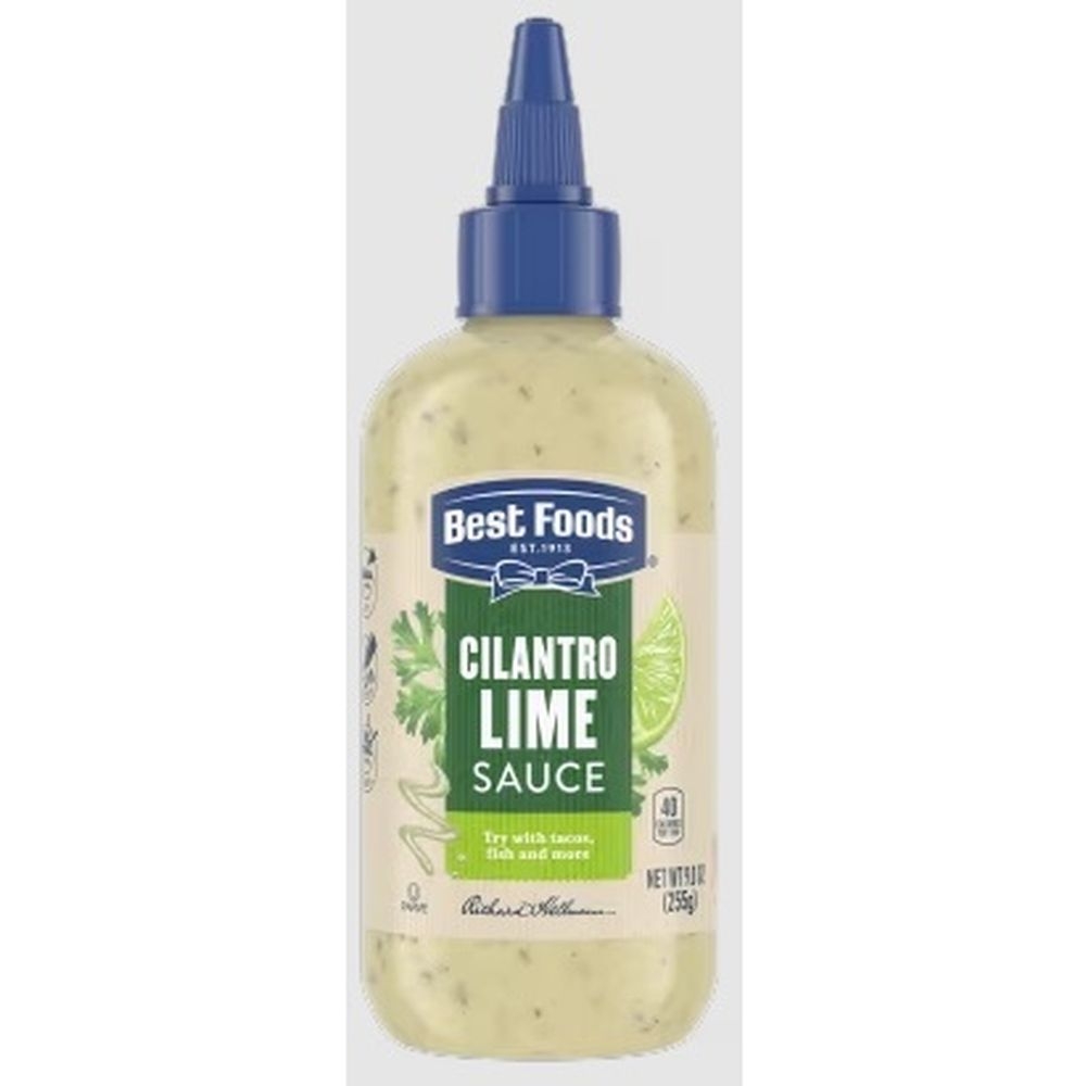 Best Foods Cilantro Lime Sauce, 9 Fluid Ounce -- 6 per case