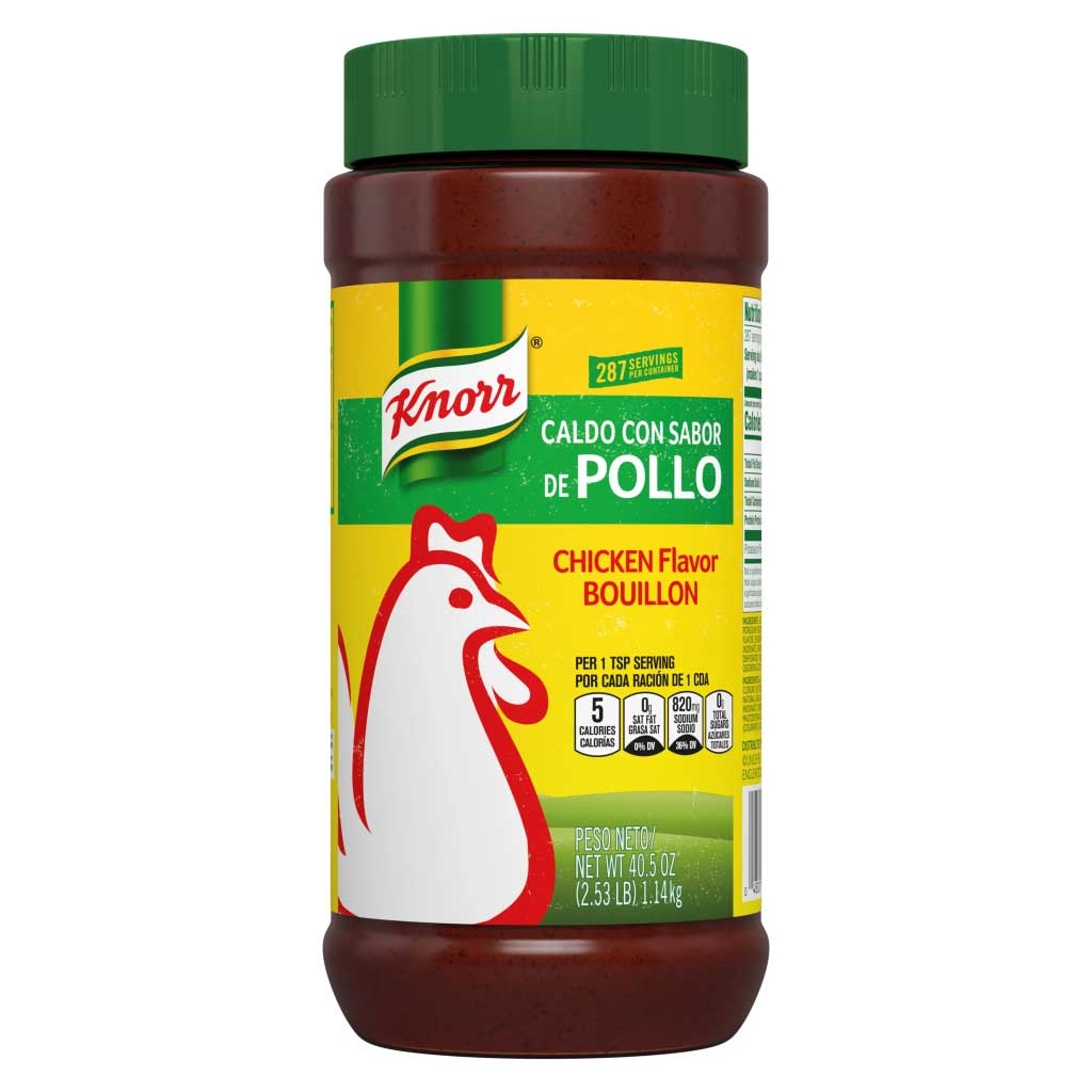 Knorr Chicken Flavor Bouillon, 40.5 Ounce -- 480 per case