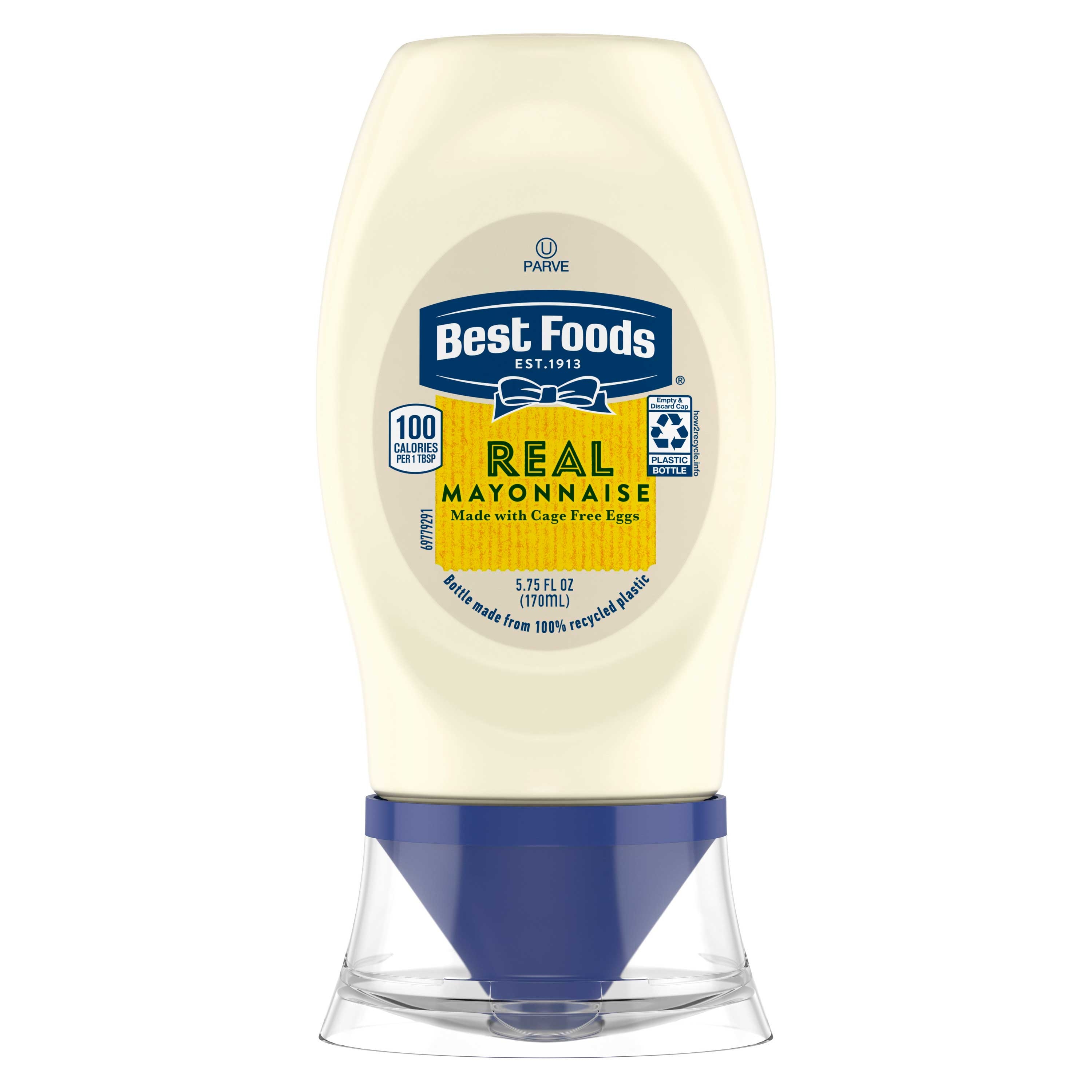 Best Foods Real Mayonnaise Squeeze, 5.75 Ounce -- 8 per case