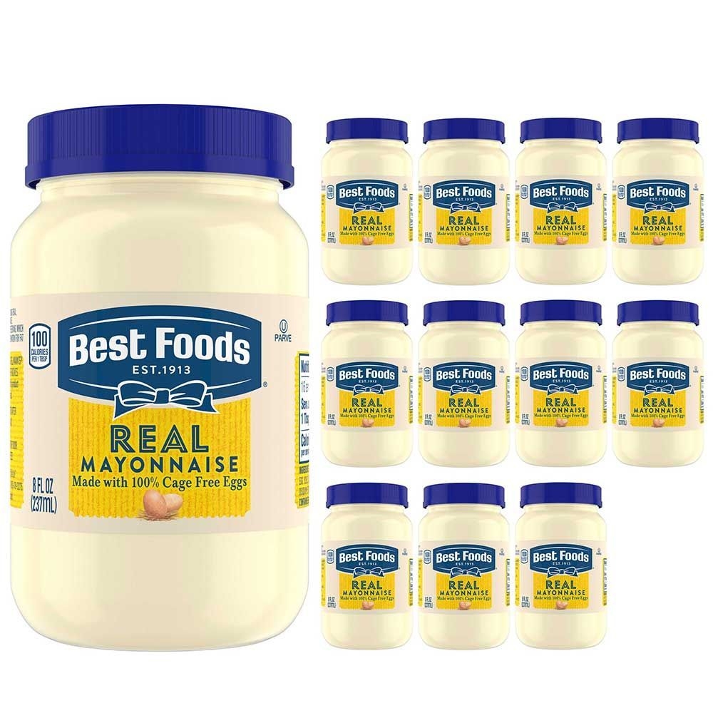 Best Foods Mayonnaise Spread, 8 Ounce -- 12 per case