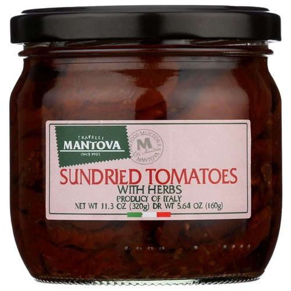 Mantova Sundried Tomatoes with Herbs, 11.3 Ounce -- 6 per case