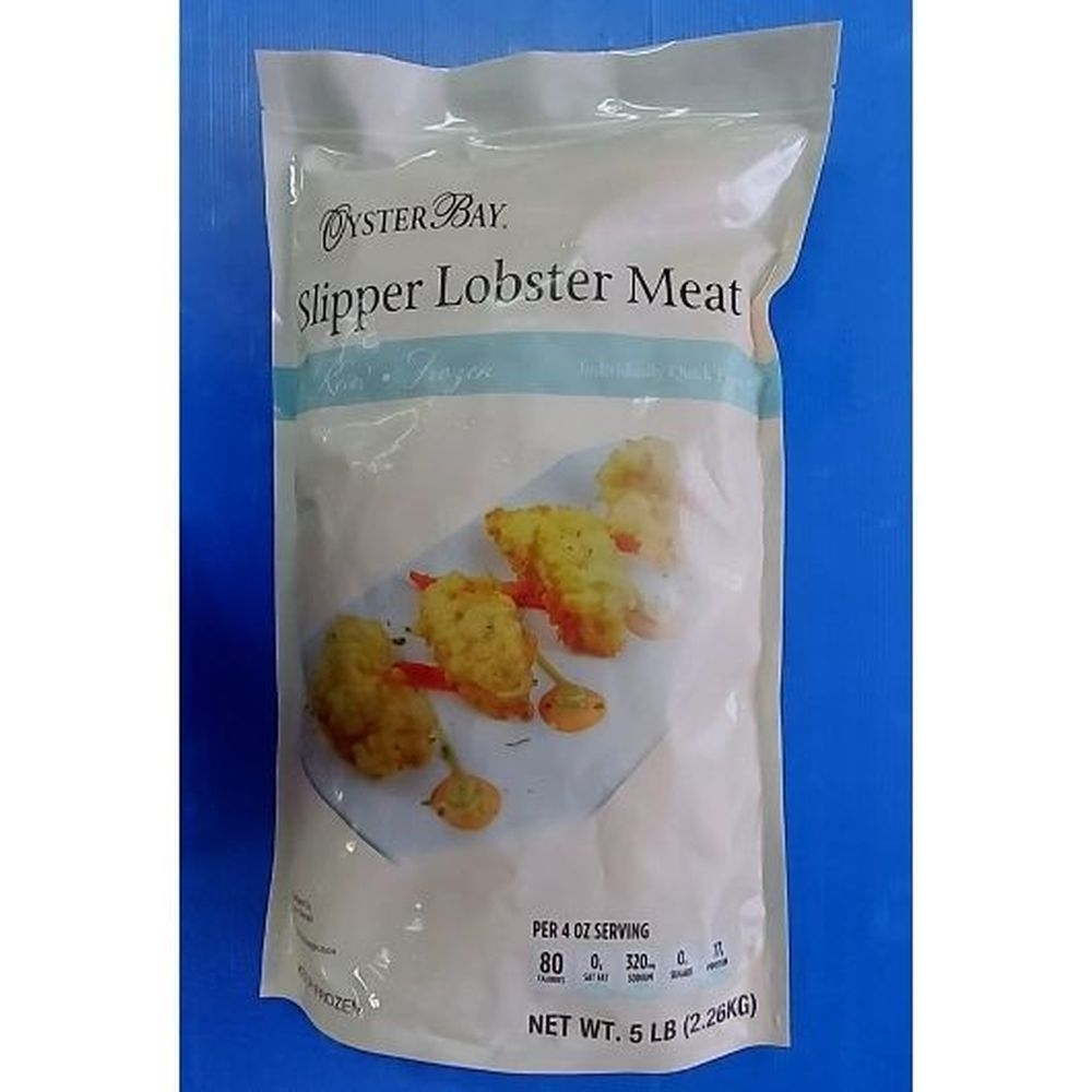Oyster Bay Wild Caught 2-4 Ounce Raw Slipper Lobster Meat, 5 Pound -- 2 per case