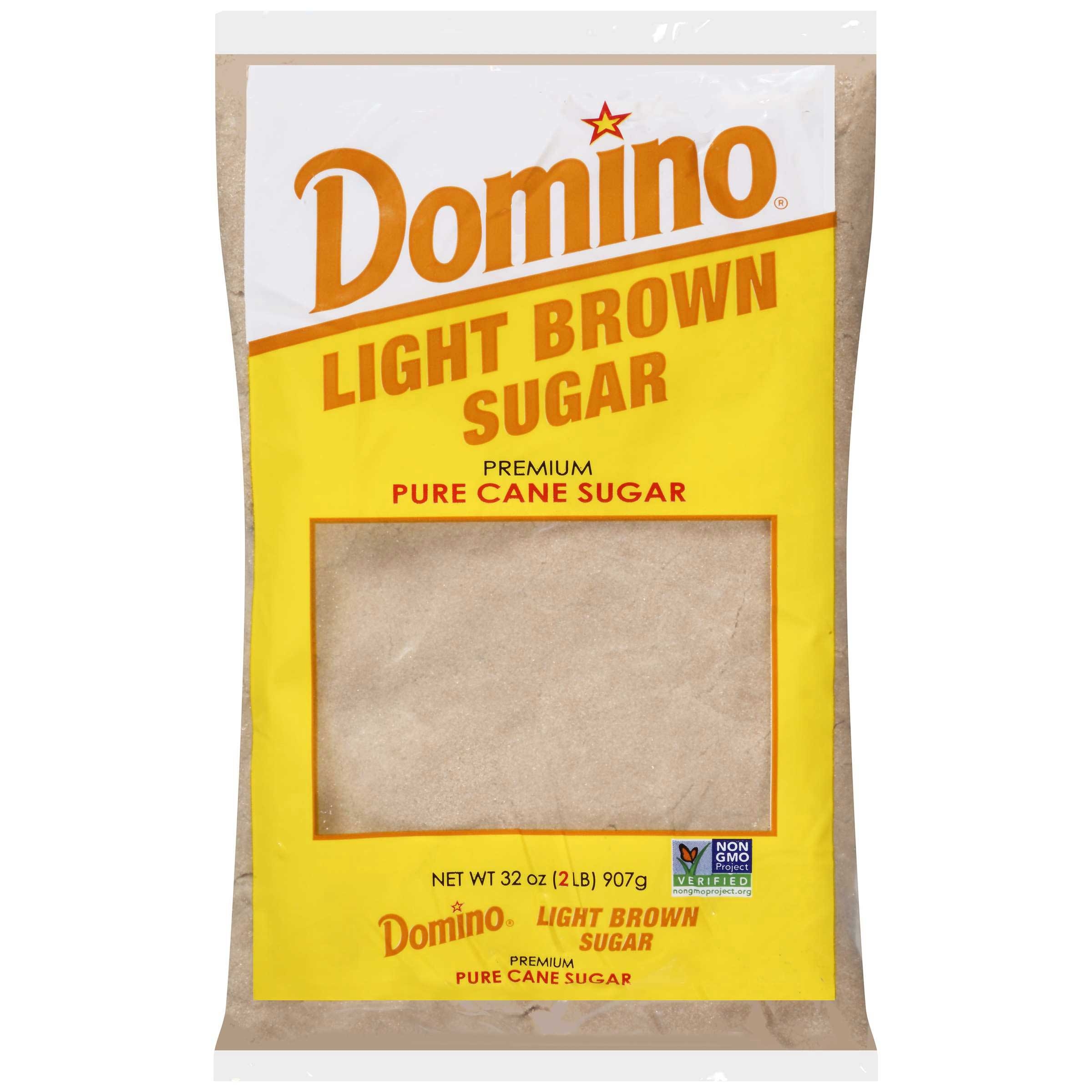 Domino Light Brown Sugar, 2 Pound -- 12 per case