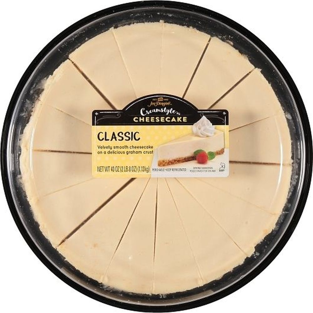Jon Donaire 9 inch Classic Cheesecake, 2.5 Pound -- 6 per case