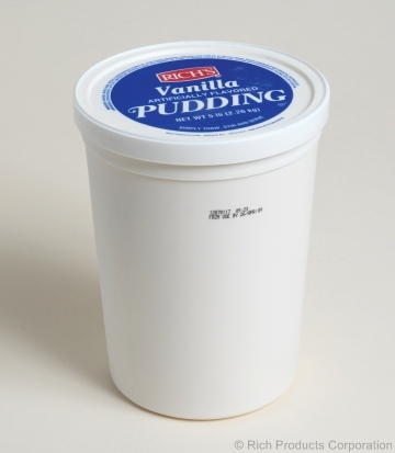 Rich Mothers Kitchen Vanilla Pudding, 5 Pound -- 6 per case.