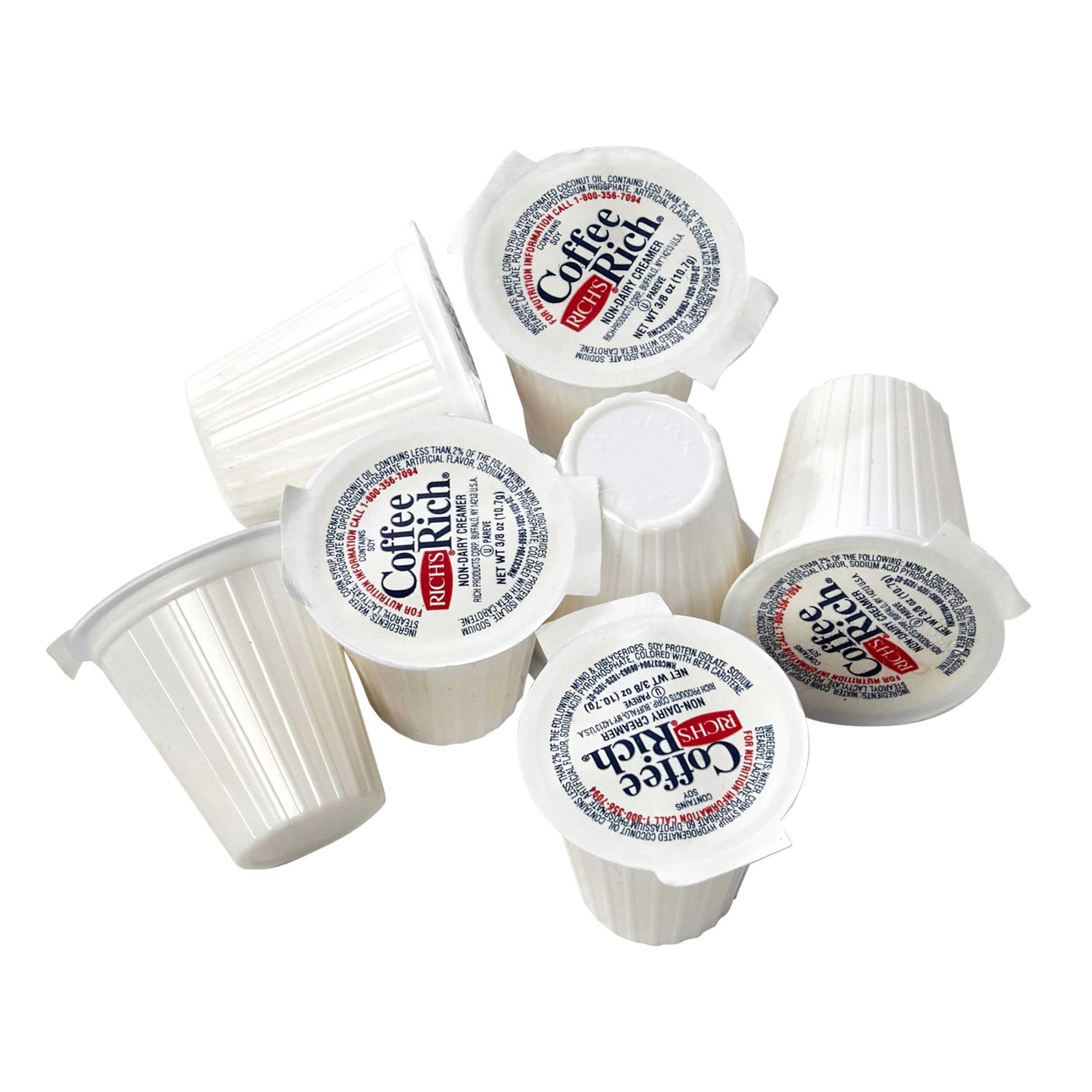 Coffee Rich Non-Dairy  Creamer - 0.375 oz. cup, 400 cups per case