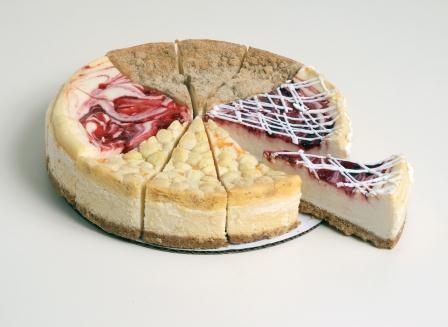 Rich Jon Donaire Fruit Stand - Wheel Baked New York Cheese Cake, 56 Ounce -- 4 per case.