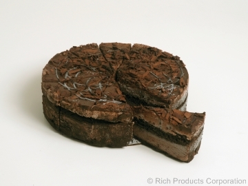 Rich Products Jon Donaire Chocolate OverLoad Torte, 64 Ounce -- 4 per case.