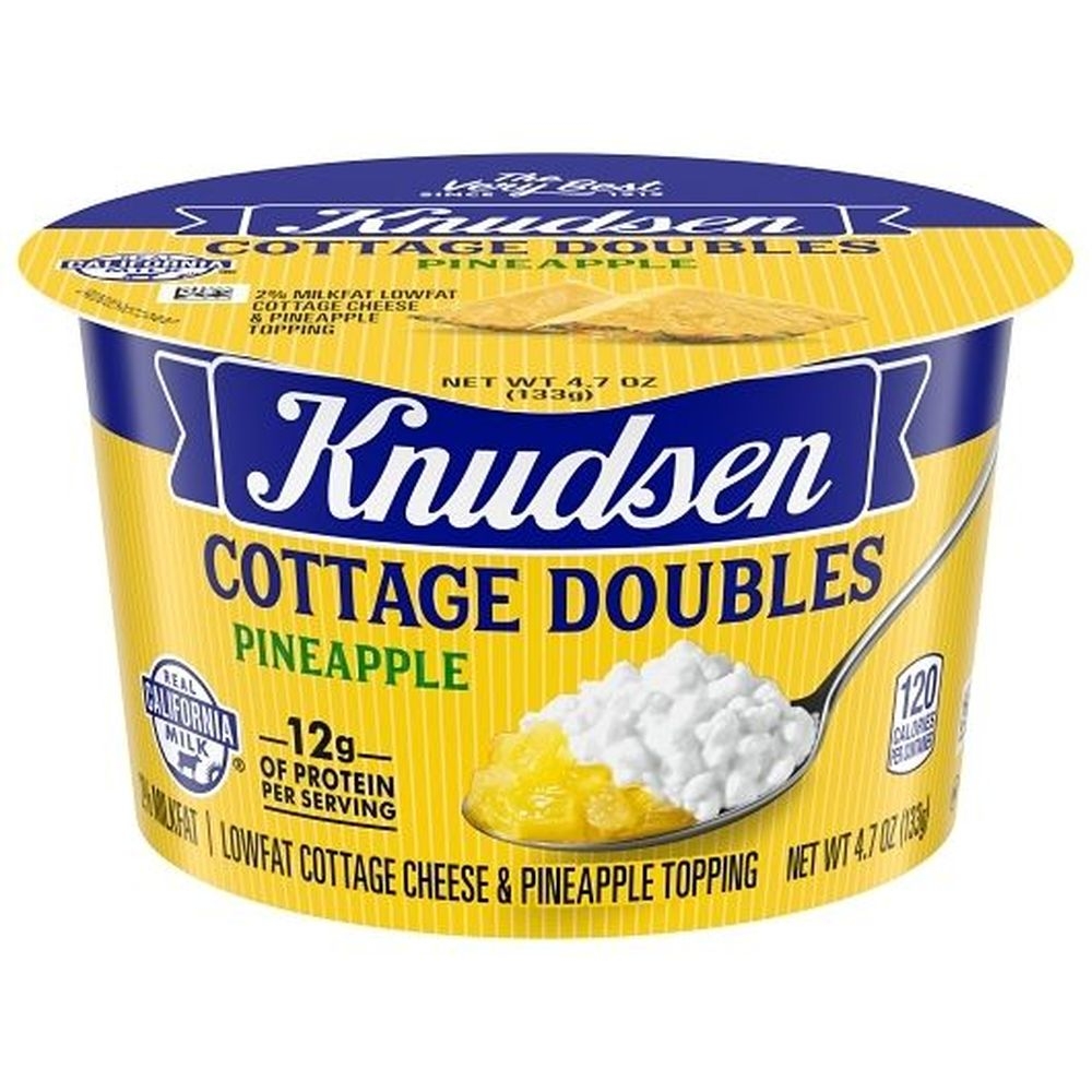 Knudsen Pineapple Cottage Doubles, 4.7 Ounce - 12 per case