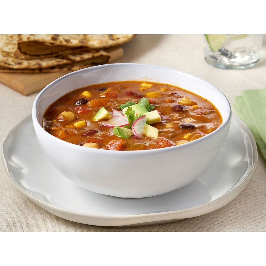 Campbells Signature Southwestern Vegetarian Chili Soup, 4 Pound -- 4 per case.