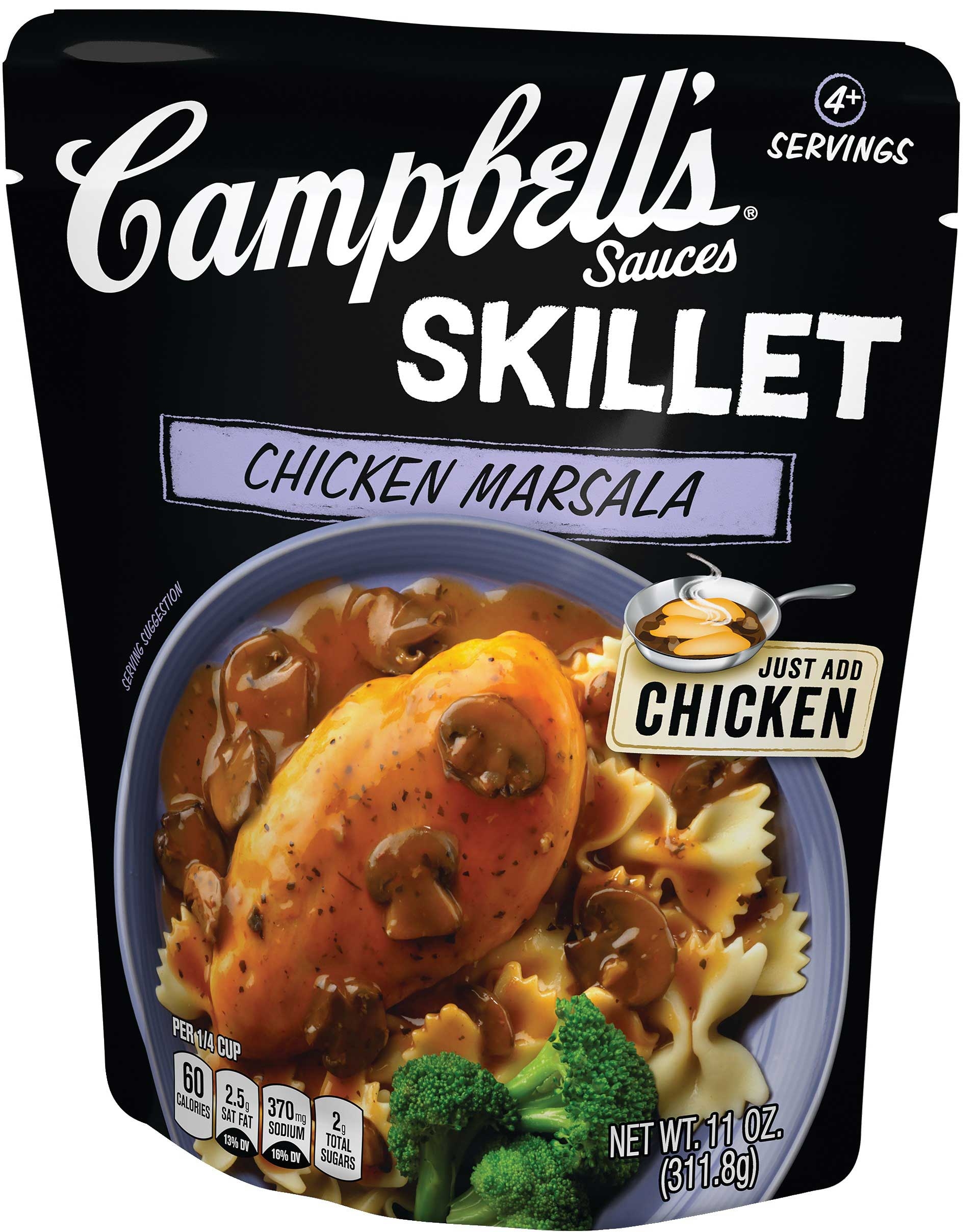 Campbells Chicken Marsala Skillet Sauce, 11 Ounce -- 6 per case