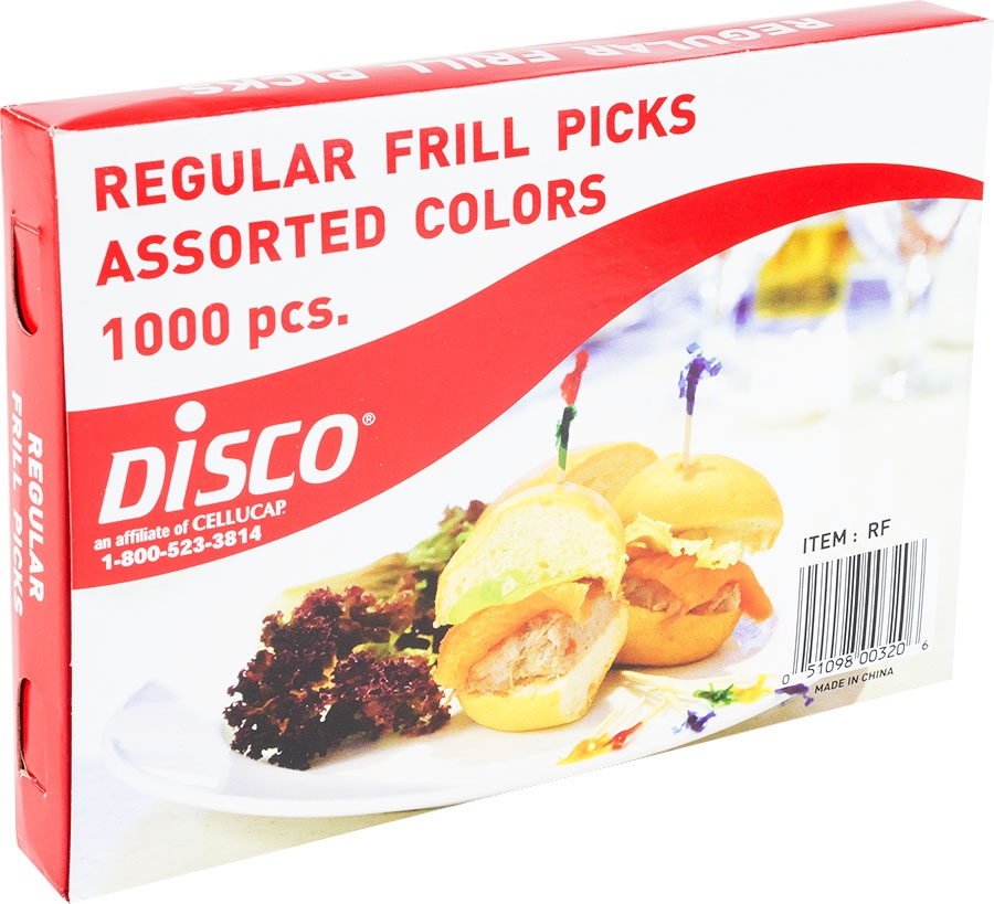 Continental 3 inch Regular Frill, 1000 per pack -- 10 packs per case.