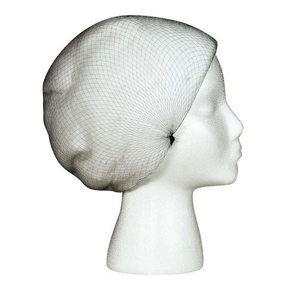 Disco 22 inch Light Weight Black Nylon Hairnet, 144 count - 10 per case