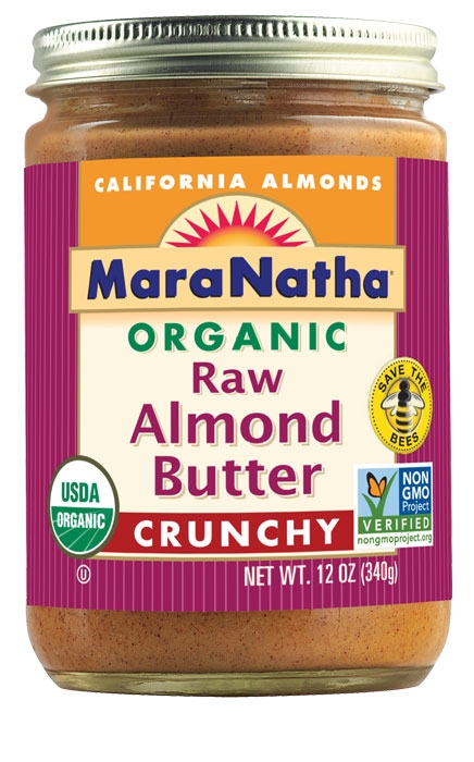 Maranatha Organic Roasted Crunchy Almond Butter, 12 Ounce -- 6 per case.