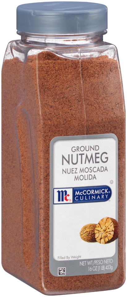 McCormick Culinary Ground Nutmeg, 1 lb. -- 6 per case