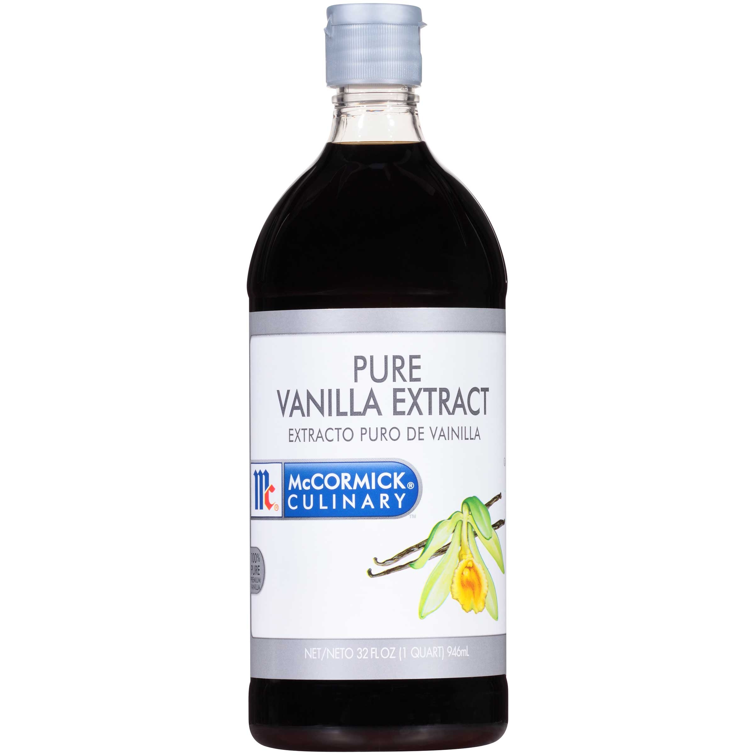 McCormick Culinary 1 Fold Pure Vanilla Extract, 1 qt. -- 6 per case