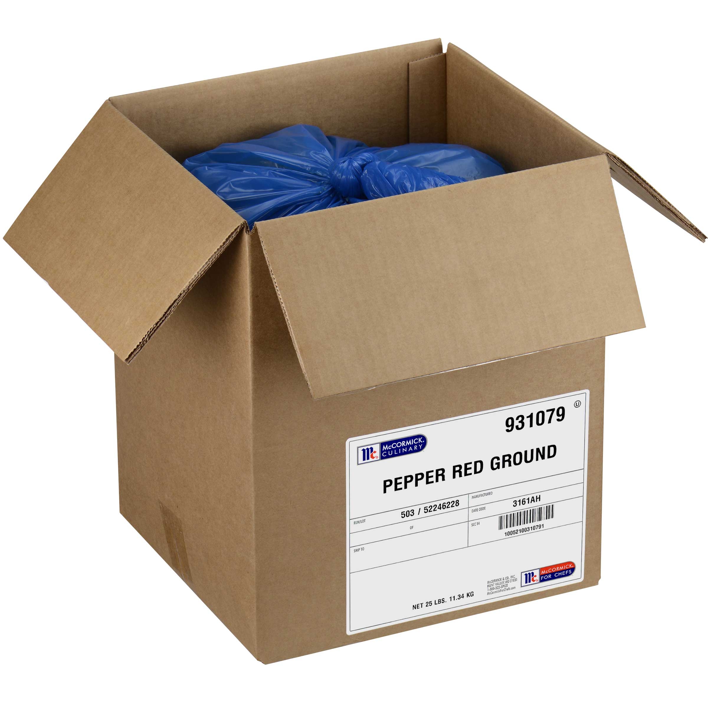 McCormick Culinary Ground Red Pepper, 25 lbs.