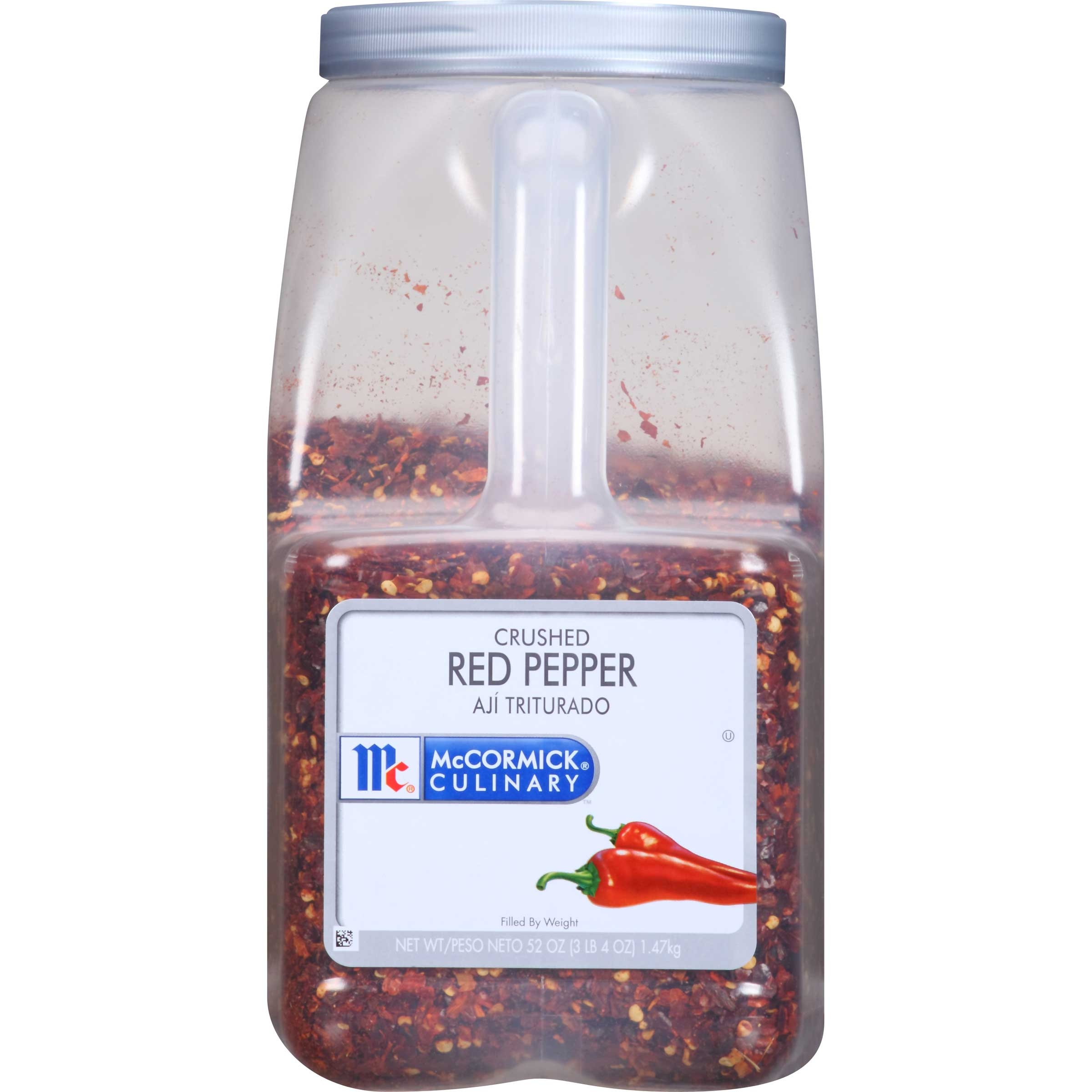 McCormick Culinary Crushed Red Pepper, 3.25 lbs. -- 3 per case