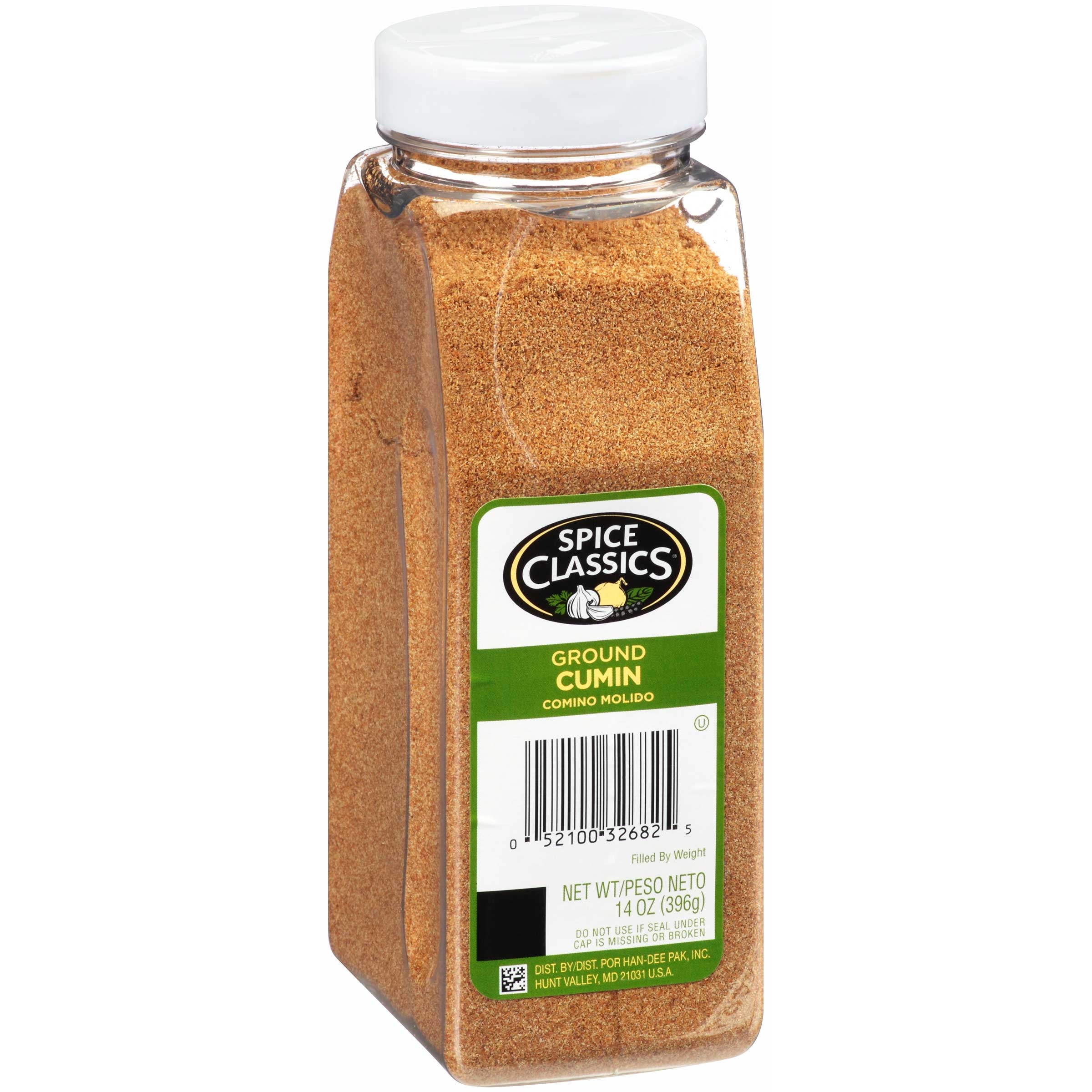 Spice Classics Ground Cumin - 14 oz. container, 6 per case