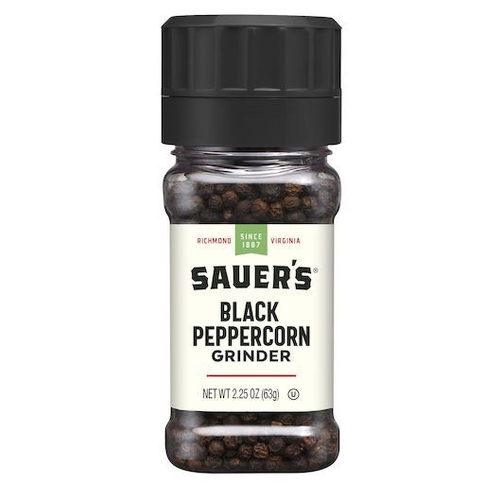 Sauer Black Peppercorn Grinder, 2.25 Ounce -- 8 per case