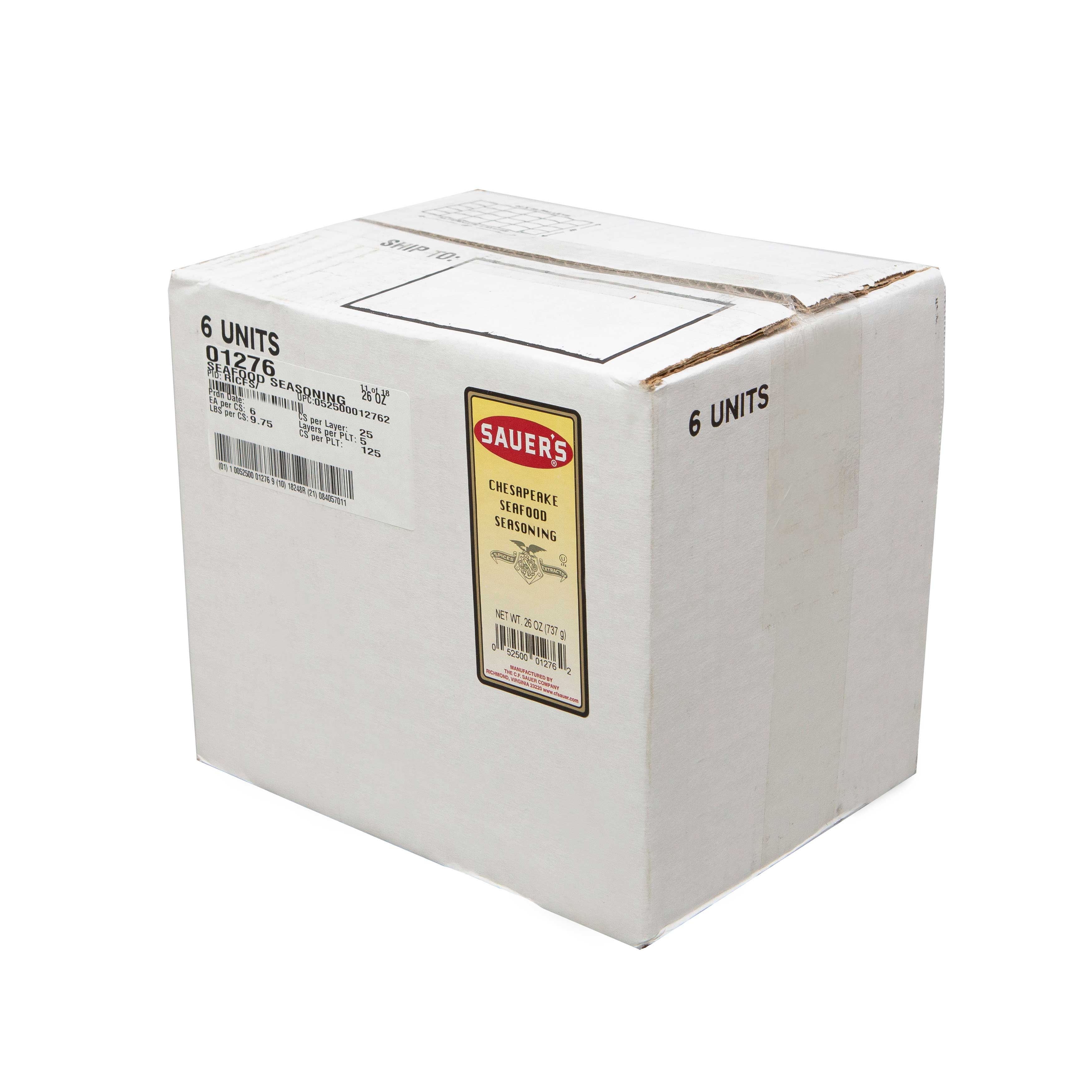 C.F. Sauer Foods Seafood Chesapeake Seasoning, 26 Ounce -- 6 per case.