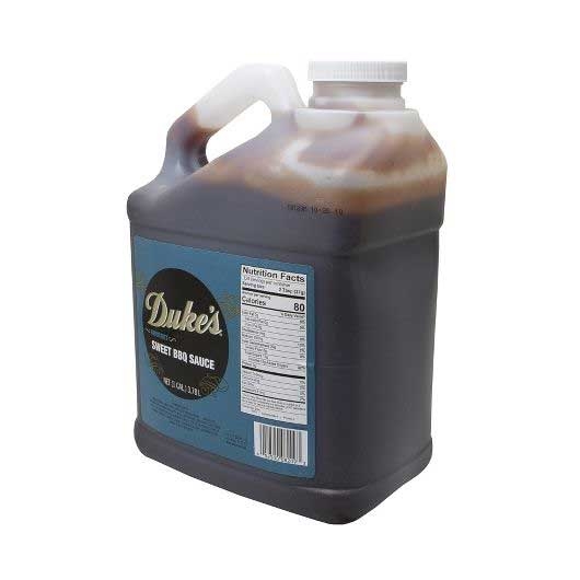 Dukes Gourmet Sweet Barbecue Sauce, 1 Gallon -- 4 per case