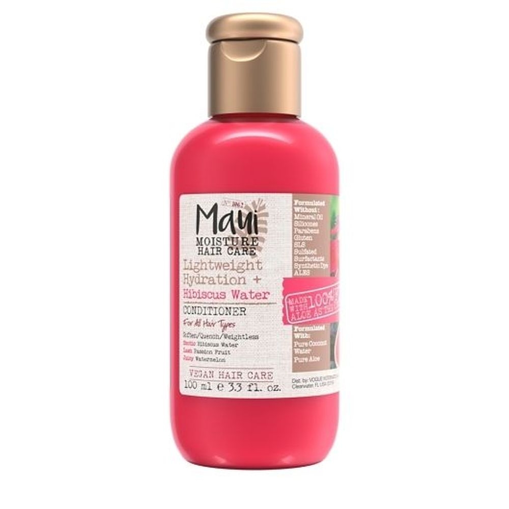 Maui Lightweight Hydration Plus Hibiscus Water Conditioner, 100 Milliliter -- 12 per case
