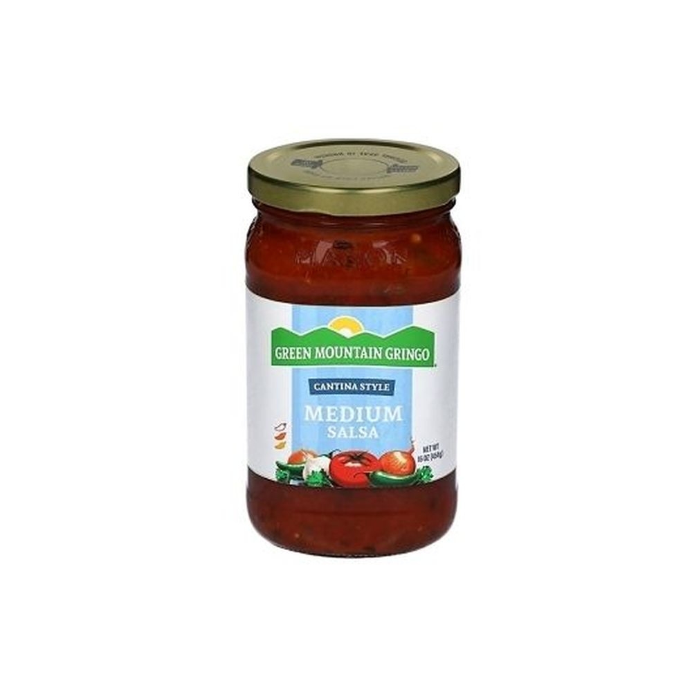 Green Mountain Gringo Medium Cantina Style Salsa, 16 Ounce -- 12 per case