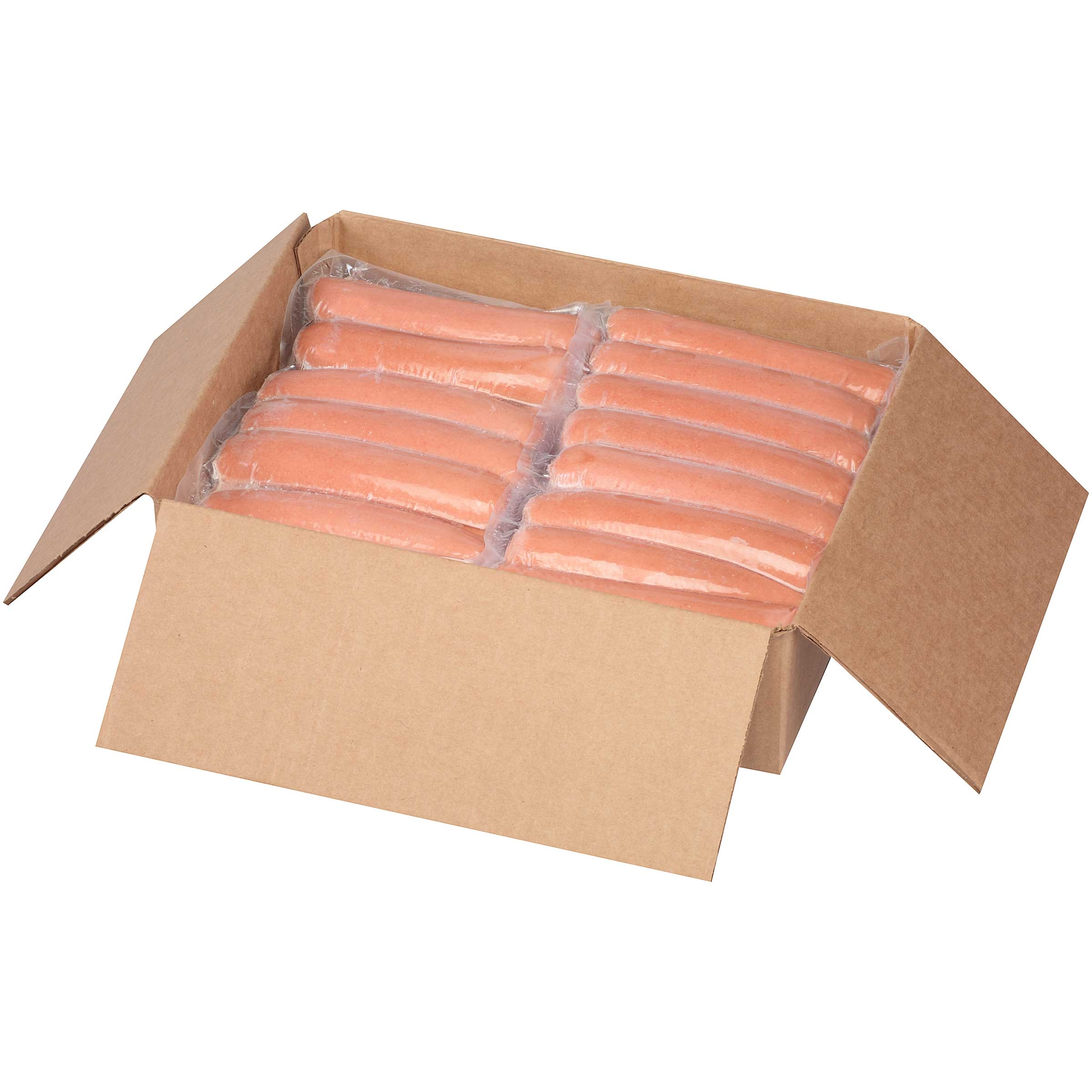 Ball Park 4:1 6" Beef Frank Hot Dog, 10 pound