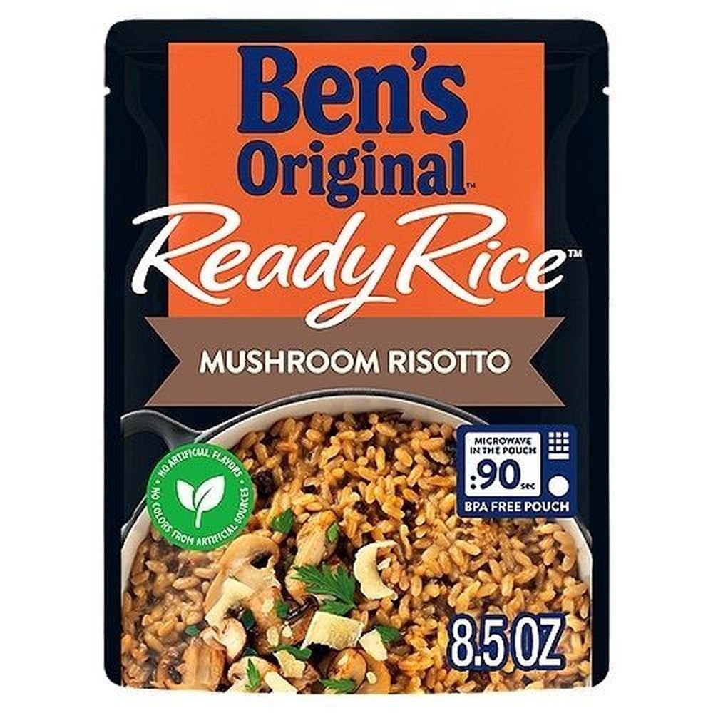 Bens Original Ready Rice Creamy Mushroom Risotto, 8.5 Ounce -- 8 per case